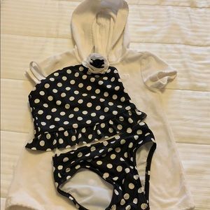 Swimsuit and coverup
